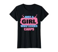 Juste Une Fille Qui Aime Les carpes T-Shirt Graphique avec Valeur