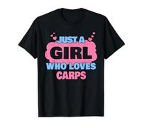 Juste Une Fille Qui Aime Les carpes T-Shirt Graphique avec Valeur