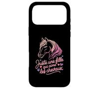 Juste Une Fille Qui Aime Les Chevaux Horse Coque pour iPhone 17 Pro Max