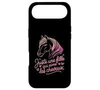 Juste Une Fille Qui Aime Les Chevaux Horse Coque pour iPhone Air