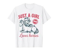 Juste Une Fille Qui Aime Les Chevaux T-Shirt