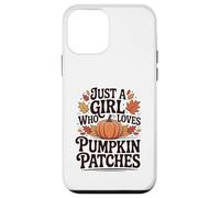 Juste Une Fille Qui Aime Les citrouilles en Automne Coque pour iPhone 12 Mini