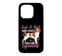 Juste Une Fille Qui Aime Les épagneuls bretons - American Brittany Coque pour iPhone 15 Pro
