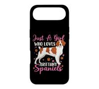 Juste Une Fille Qui Aime Les épagneuls bretons - American Brittany Coque pour iPhone Air
