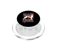 Juste Une Fille Qui Aime Les épagneuls bretons - American Brittany PopSockets PopGrip pour MagSafe