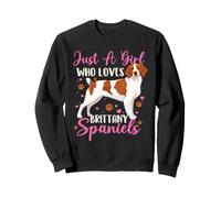 Juste Une Fille Qui Aime Les épagneuls bretons - American Brittany Sweatshirt