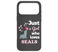 Juste Une Fille Qui Aime Les phoques Girls Seal Coque pour iPhone 17 Pro Max