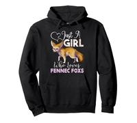 Juste Une Fille Qui Aime Les Renards Fennec, Amante des Renards Fennec Sweat à Capuche