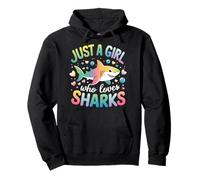 Juste Une Fille Qui Aime Les Requins. Chemise de Requin Amusante pour Sweat à Capuche