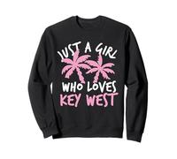 Juste Une Fille Qui Aime Les Vacances à Key West, en Floride Sweatshirt