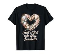 Juste Une Fille Qui Aime l'été à Seashells Beach T-Shirt