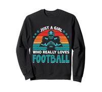 Juste Une Fille Qui Aime Vraiment Le Football Sweatshirt