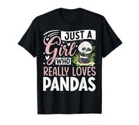 Juste Une Fille Qui Aime Vraiment Les Pandas T-Shirt