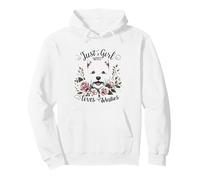 Juste Une Fille Qui Aime Westies Westie Lover Girls Women Sweat à Capuche