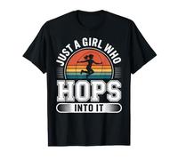 Juste Une Fille Qui Saute Dedans T-Shirt Graphique avec Valeur