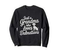 Juste Une Grand-mère Qui Aime Les Chiens dalmatiens Sweatshirt