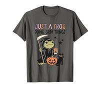 Juste une grenouille qui fait des choses sinistres pour Halloween T-Shirt
