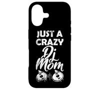 Juste Une Maman DJ Folle Mère Disc-Jockey Coque pour iPhone 17