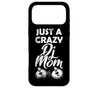 Juste Une Maman DJ Folle Mère Disc-Jockey Coque pour iPhone 17 Pro Max
