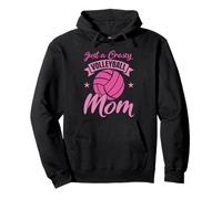 Juste Une Maman Folle de Volley-Ball Sweat à Capuche