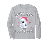 Juste Une Maman Qui Aime Son bébé Koala Love Mom Manche Longue