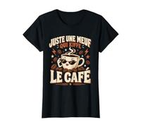 Juste Une Meuf Qui Kiffe Le Café Pause Café T-Shirt