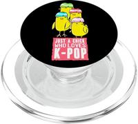 Juste Une Nana Qui Aime Les Jolies Femmes K-Pop Kpop Chicken Girls PopSockets PopGrip pour MagSafe
