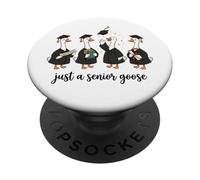 Juste Une oie âgée PopSockets PopGrip Adhésif