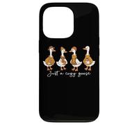 Juste une oie confortable dans un style tendance d'automne Coque pour iPhone 13 Pro