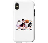 Juste Une oie effrayante Halloween Halloween Un Halloween drôle Coque pour iPhone X/XS