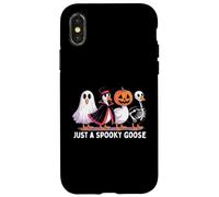 Juste Une oie effrayante Halloween Halloween Un Halloween drôle Coque pour iPhone X/XS