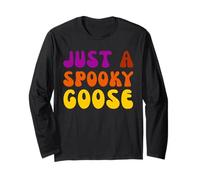 Juste Une oie effrayante, Halloween, Saison effrayante Manche Longue