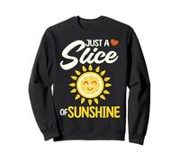 Juste Une Tranche de Soleil Happy Lemon Sun Sweatshirt