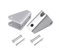 Justech 2pcs Supports de Montage pour Vérin Moteur à Actionneur Linéaire Robuste-Argent