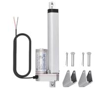 Justech Moteur à Actionneur Linéaire DC 12V 1500N 150mm Moteur Linéaire Automatique Ouvre-Porte Électrique Automatique RV Construction de Machines Agricoles Industrielles Véhicules