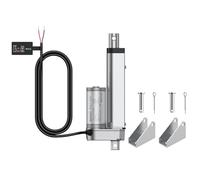 Justech Moteur à Actionneur Linéaire DC 12V 750N 100mm Moteur Linéaire à Déclenchement Automatique Ouvre-Porte Électrique Automatique RV Construction de Machines Agricoles Industrielles Véhicules