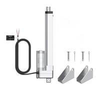 Justech Moteur d’actionneur Linéaire 3000N 200mm DC 12V pour Auto RV Ouvre-porte électrique Machines Agricoles Industrielles Construction Balayage Véhicule Propre Cargos Navires et Autres Applications