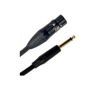 JUSTFJM10 Cable Micro XLR Femelle Jack Mono 10M Câbles pour Microphones