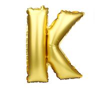 JUSTFOX - Ballon en forme de lettres de 40 cm.