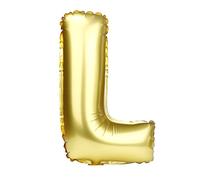 JUSTFOX - Ballon gonflable en forme de lettres 40 cm L