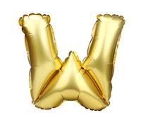 JUSTFOX - Ballon gonflable en forme de lettres de l'alphabet 40 cm.