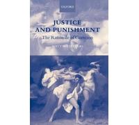 Justice and Punishment (Relié)