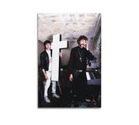 Justice (band) Personnages célèbres de cinéma et de télévision Pop Music Poster Décoration sur toile Impression photo signature pour salon Décoration d'intérieur 30 x 45 cm Sans cadre-style-32
