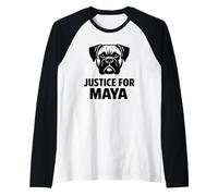 Justice californienne drôle pour Un électeur de Maya Boxer Manche Raglan