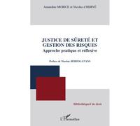 Justice de sûreté et gestion des risques Approche pratique et réflexive - Nicolas d'Hervé - L'harmattan - broché - Etude