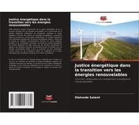 Justice Énergétique Dans La Transition Vers Les Énergies Renouvelables