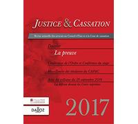 Justice et cassation 2017