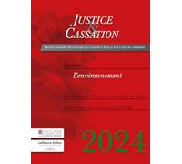 Collectif – Justice et cassation 2024 – L'environnement