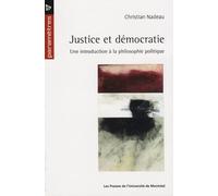 Justice et Démocratie. Une introduction à la philosophie politique