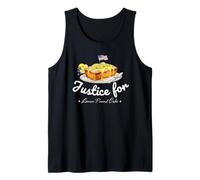 Justice for Lemon Pound Cake Funny Patriotic Dessert Graphic Débardeur